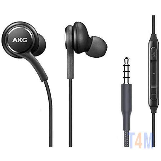 Auriculares AKG 3,5mm para Samsung Móviles Negro